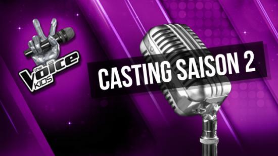 Casting the voice kids saison 2