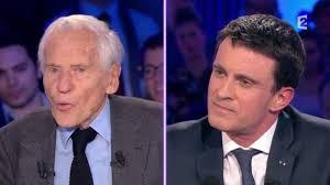 Jean d ormesson face a manuel valls