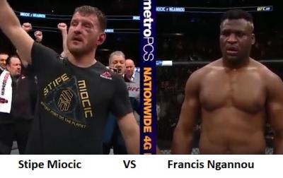 Miocic vs ngannou