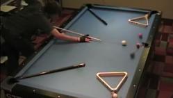 Steve Markle, impressionnant, billard, insolite, compilation, lois de la physique, coups de queue, pool trick shots,