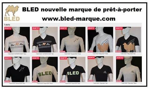 Bled nouvelle marque de pret a porter