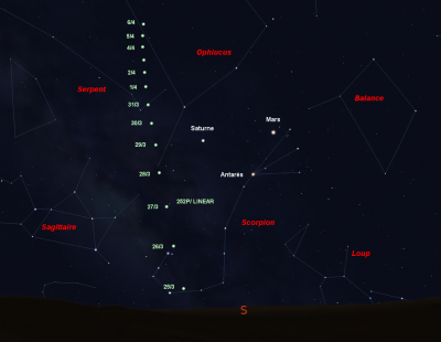 Deux cometes visibles a l il nu vont froler la terre