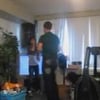 frappée, homme, enfants, PS3, insolite, maltraitance, filmé, caméra cachée, Journée internationale de la femme, coups de poing, dispute,